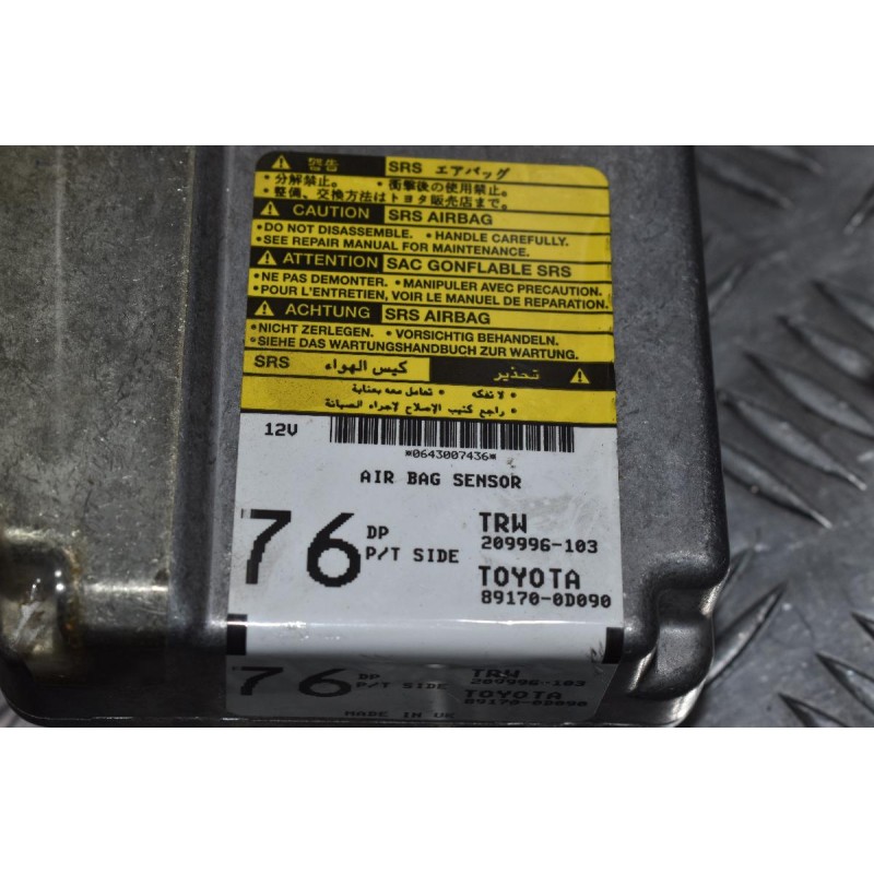 Σετ Αερόσακων Κομπλέ Toyota Yaris 2001-2005 (3 πορτο)