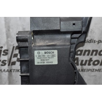 Πεντάλ Γκαζιού-Ποντεσιόμετρο Citroen Nemo-Peugeot Bipper 2008-2015 0280755105