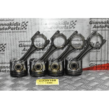 Πιστόνια-Μπιέλα Skoda Octavia AXR 2000-2008 (Εξωτερική Διάμετρος 72mm)