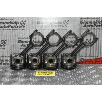 Πιστόνια-Μπιέλα Volkswagen Golf V BKD 2000-2008 (Εξωτερική Διάμετρος 76mm)