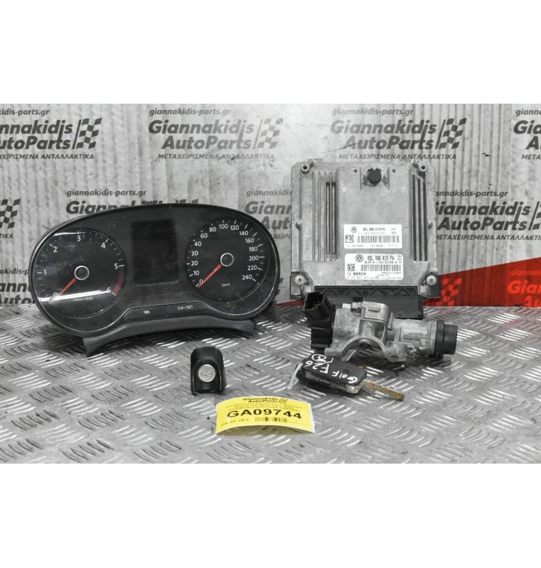 Εγκέφαλος Σετ Immobilizer Volkswagen Amarok CDC BiTdi 2.0cc 163ps 03L906019FA 0281018004 2H0920861