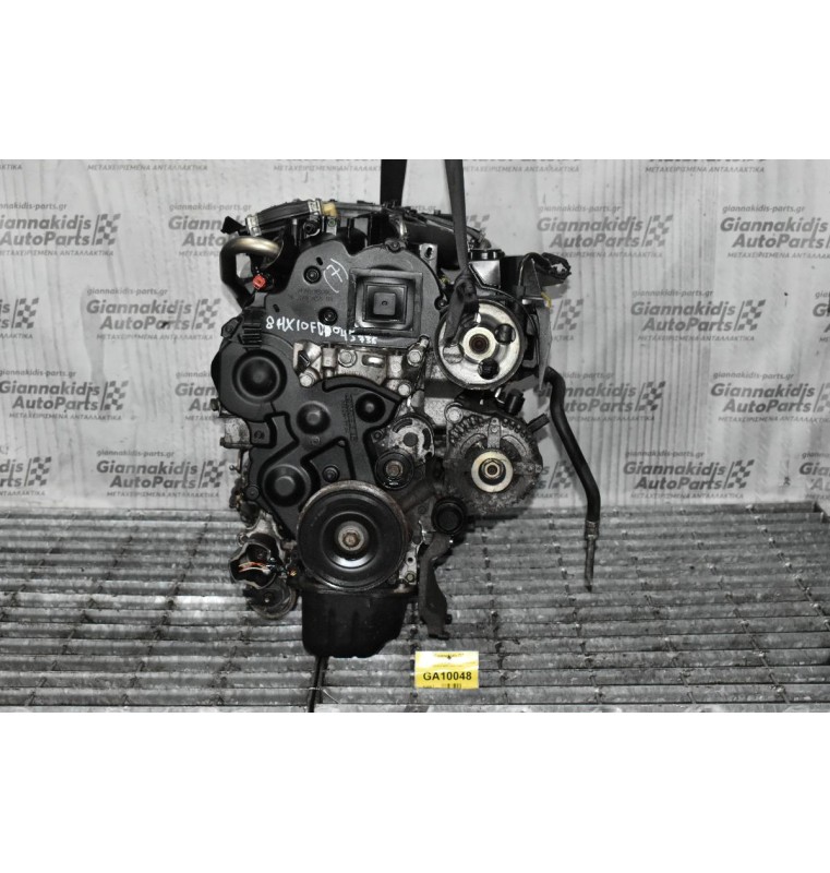 Κινητήρας - Μοτέρ Peugeot 206 - Citroen C3 1.4 HDI 8HX 10FD10 68PS (Bosch Αντλία Πετρελαίου) 2000-2008