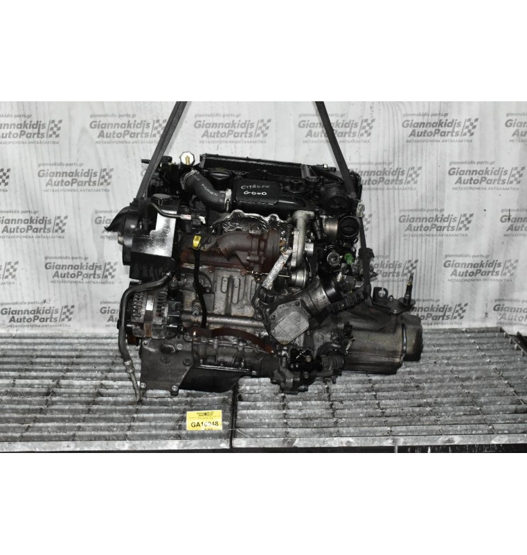 Κινητήρας - Μοτέρ Peugeot 206 - Citroen C3 1.4 HDI 8HX 10FD10 68PS (Bosch Αντλία Πετρελαίου) 2000-2008