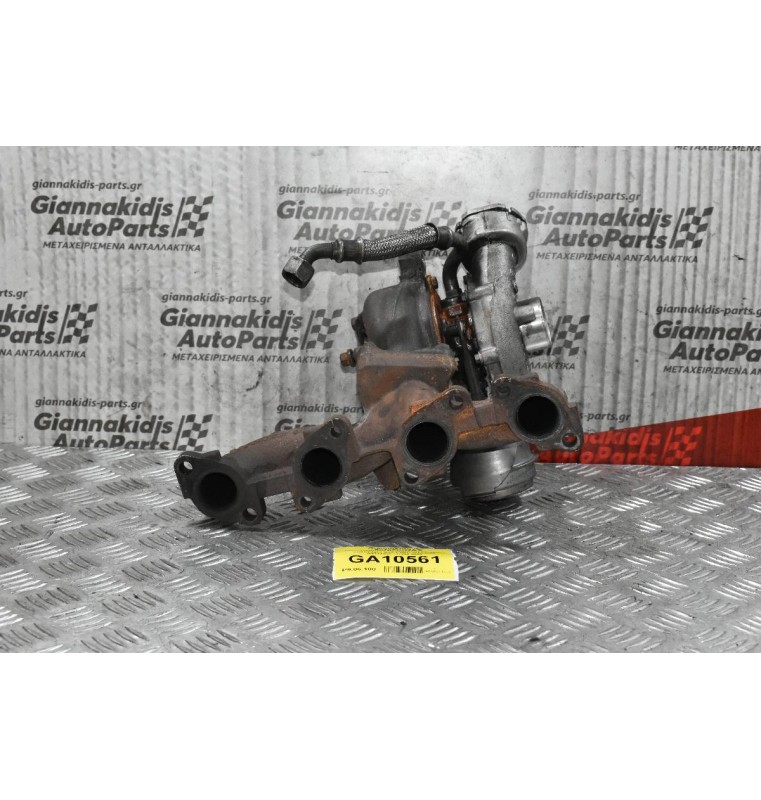 Turbo/Tουρμπίνα Με Πολλαπλη Εξαγωγης Volkswagen Golf V BKD 2000-2008 GT17490A 717858-5009s