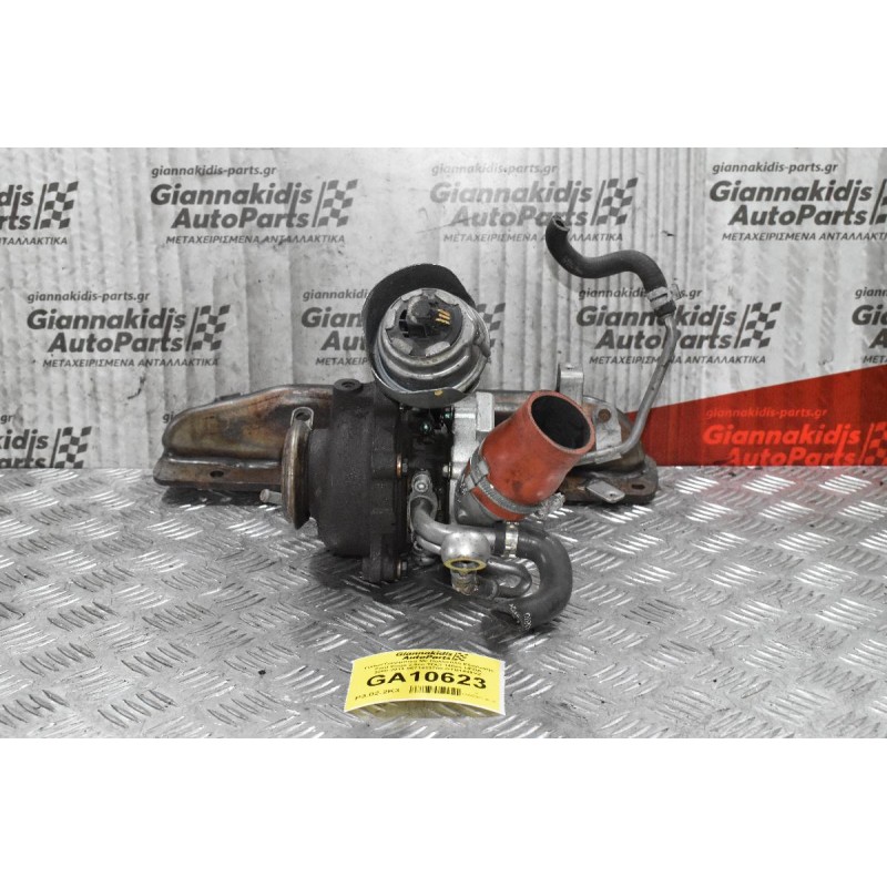 Turbo/Τουρμπίνα Με Πολλαπλή Εξαγωγής Ford Kuga 2.0cc TDCI 140ps UFDA 2008-2013 9671413780 GTB1449VZ