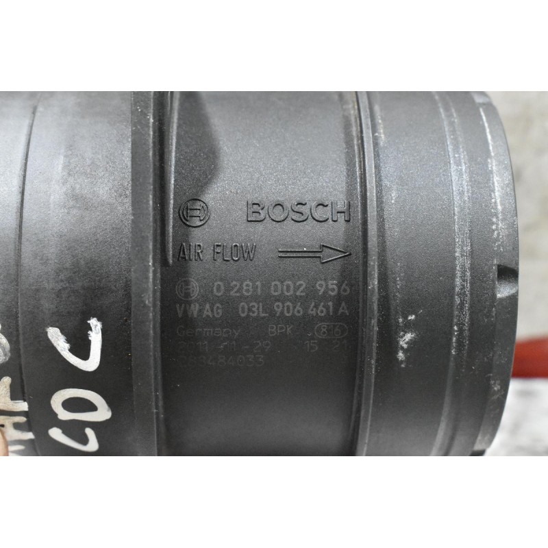Μετρητής Μάζας Αέρα MAF Volkswagen Amarok CDC 2.0cc BiTDI 163ps 2010-2018 BOSCH 0281002956 03L906461A (4pins)