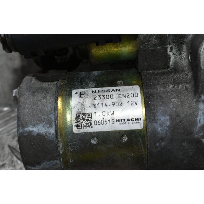 Μίζα Nissan Qashqai 2.0 MR20 2006-2015 23300-EN200 HITACHI 12V