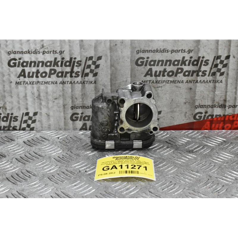 Πεταλούδα Γκαζιού Renault Trafic / Opel Vivaro 2.0 DCI M9R 2003-2010 8200330812 8200330810 BOSCH 0281002681