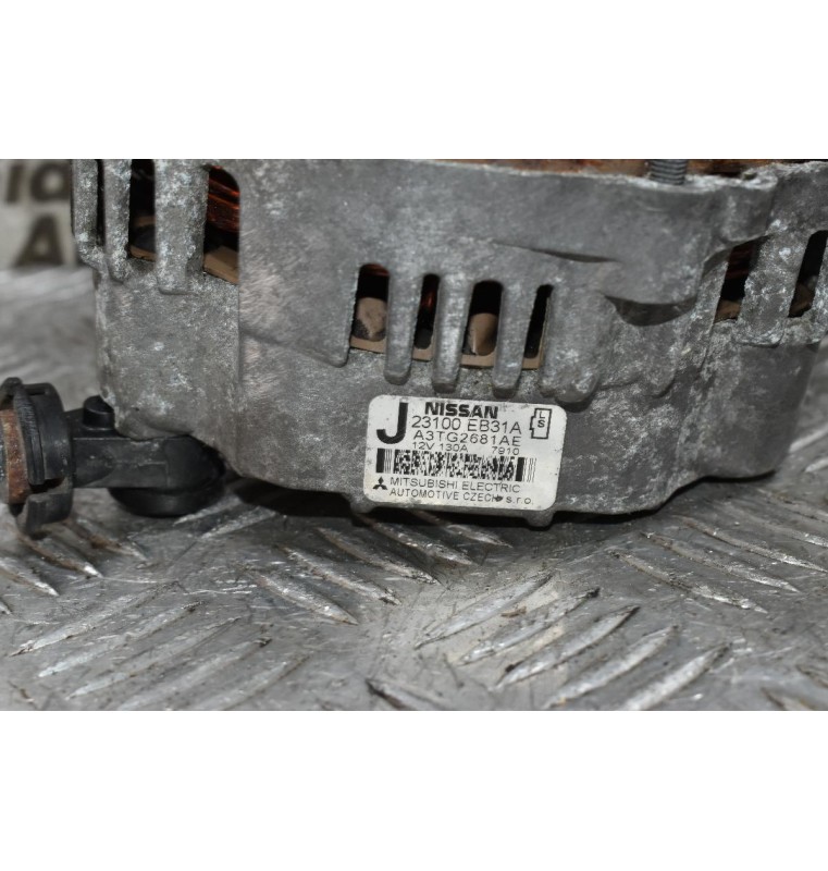 Δυναμό Nissan Navara D40 2.5 DCI YD25 2005-2010 23100-ΕΒ31Α 130A