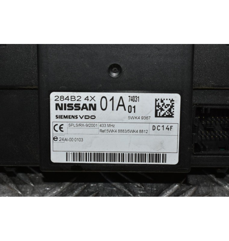 Πλακέτα Ανεσης Nissan Navara D40 2005-2010 Siemens 284B2-4X01A 5WK49367