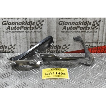 Μεντεσές Καπό Nissan Navara D40 2005-2010  (Αριστερός+Δεξιός)