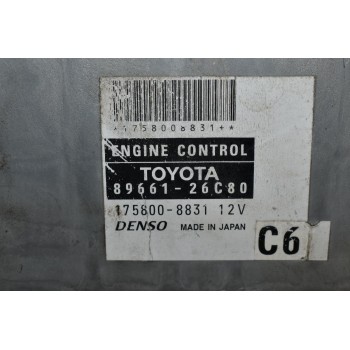 Εγκέφαλος Toyota Hiace 2001-2010 2KD D4D DENSO 89661-26C80 175800-8831