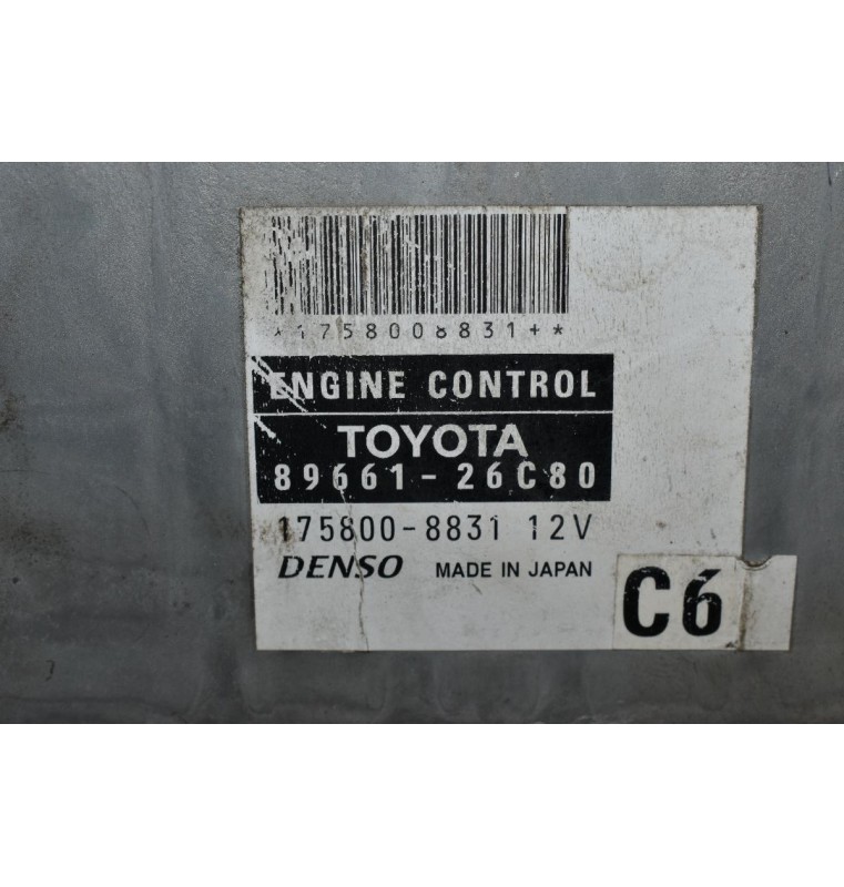 Εγκέφαλος Toyota Hiace 2001-2010 2KD D4D DENSO 89661-26C80 175800-8831