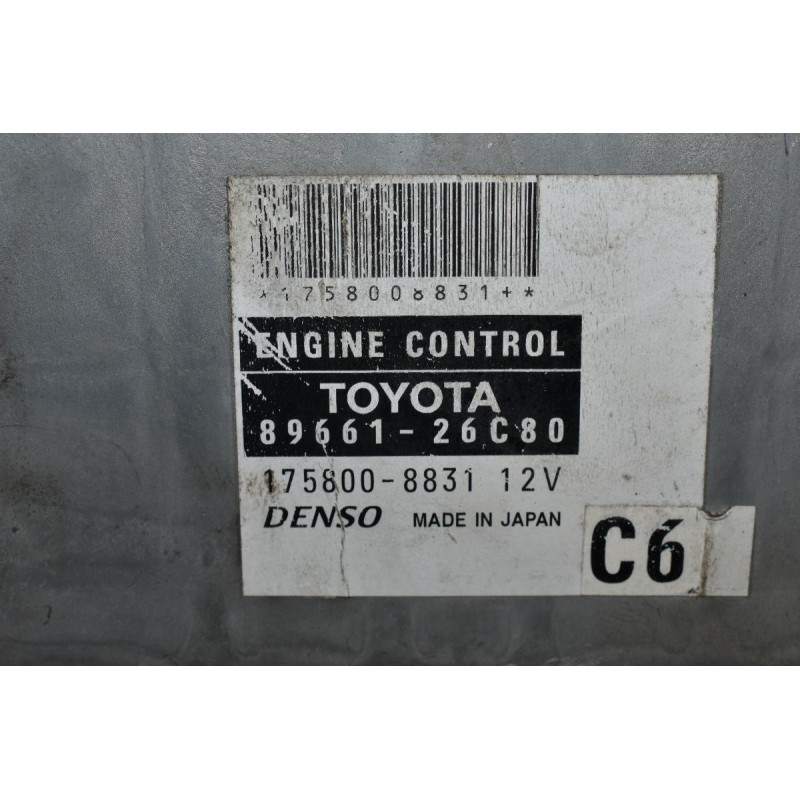 Εγκέφαλος Toyota Hiace 2001-2010 2KD D4D DENSO 89661-26C80 175800-8831