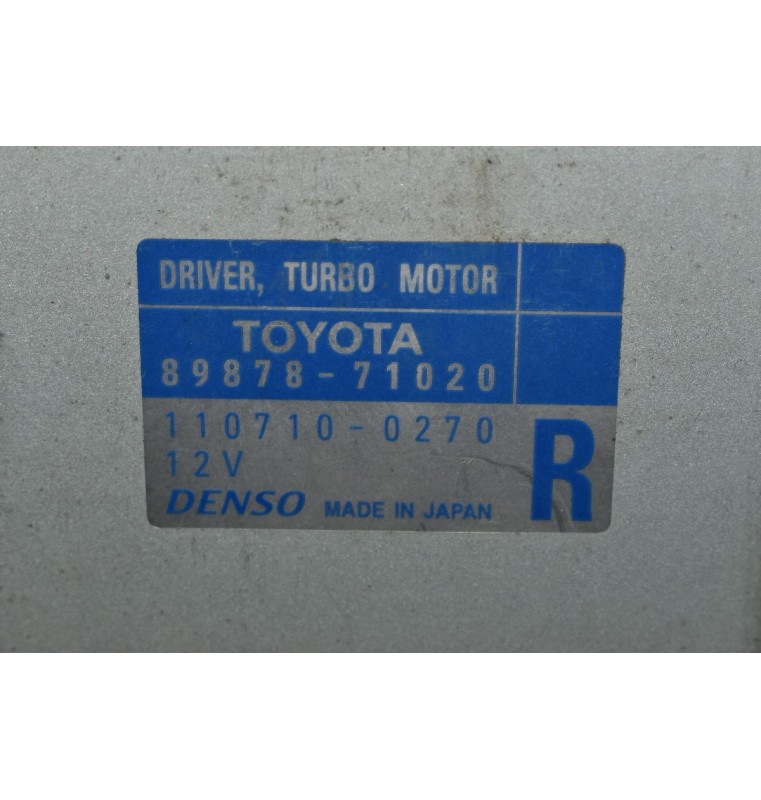 Πλακέτα Τουρμπίνας Toyota Hilux KUN 1KD (Αυτόματο) 2005-2015 DENSO 89878-71020 110710-0270 (10 pins)