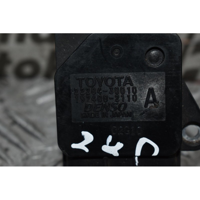 Μετρητής Μάζας Αέρα MAF Toyota Hiace 2001-2009 (Γνήσιος) 22204-30010 197400-2110 (Corolla / Auris / Rav4 / Dyna / Avensis / Yaris / Hilux)