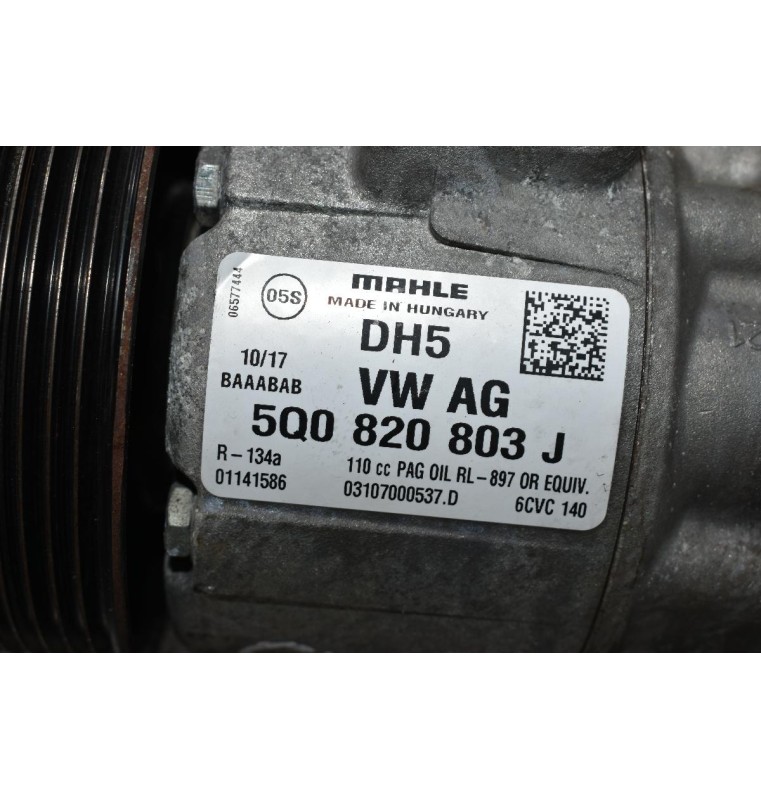 Κομπρεσέρ Aircondition - A/C  Volkswagen Golf VII 1.4 TSI CZD 2013-2020 5Q0820803J