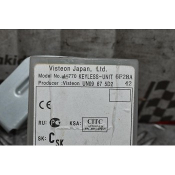 Εγκέφαλος Κεντρικου Κλειδωματος Ford Ranger/Mazda BT50 WL 2005-2010 VISTEON UN09675D2  41770