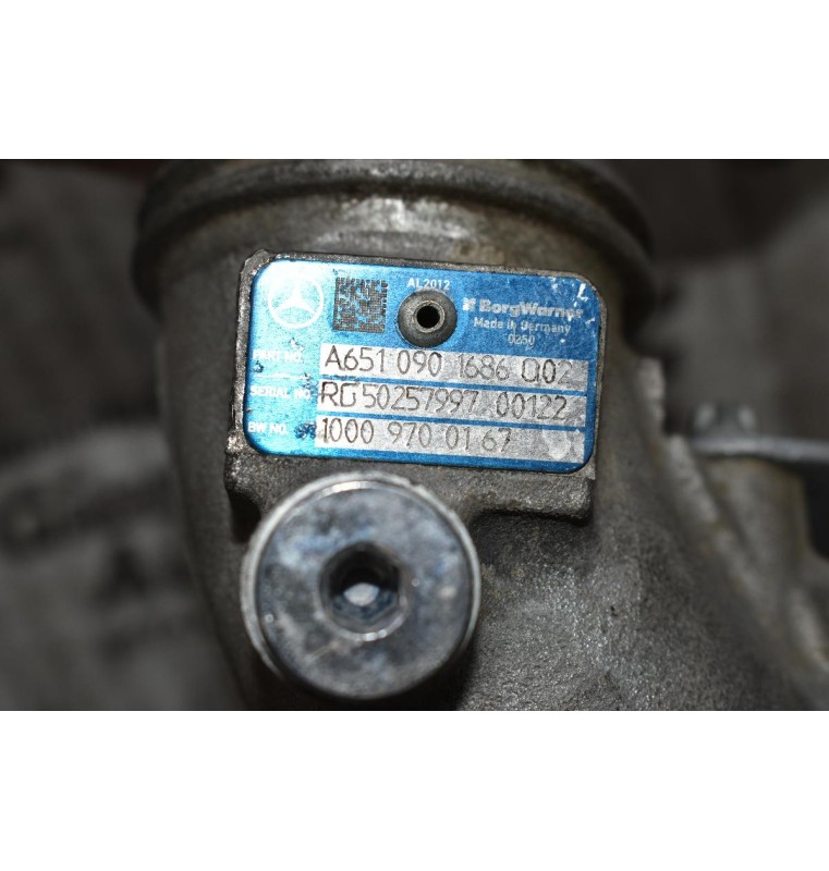Turbo/Τουρμπίνα Mercedes-Benz Vito 114 2.1 2.2 CDI 651940 2015-2018 Α6510901686002