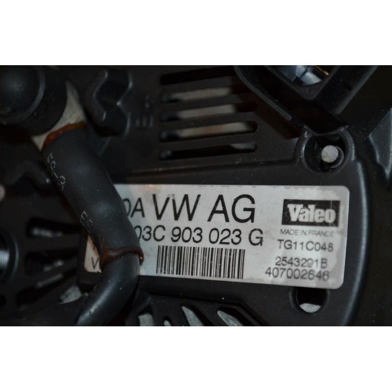 Δυναμό Skoda Octavia / Fabia 1.4 TSI/FSI 110A 2004-2017 03C903023G (Volkswagen Golf / Jetta / Touran / Passat / Audi A3 A1 / Seat Ibiza / Toledo / Altea) (BMY BLG CAX)