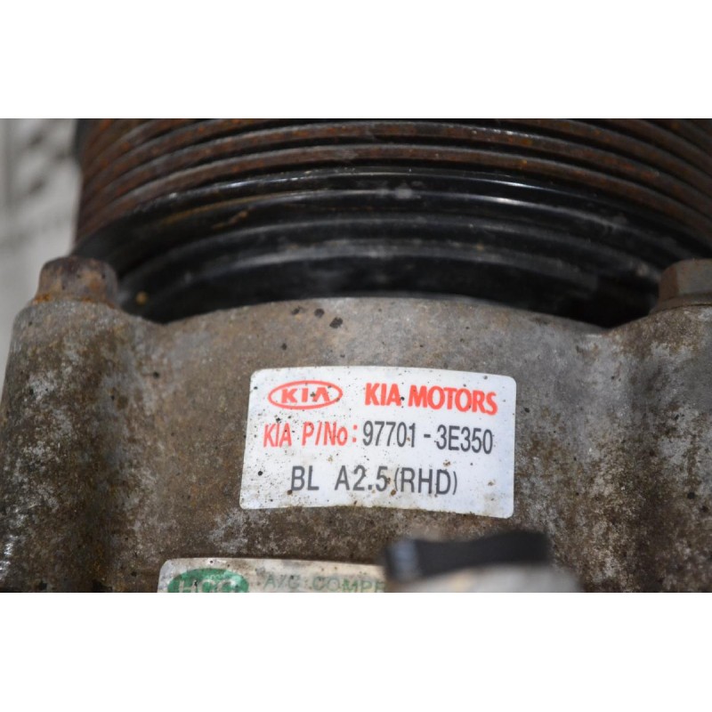 Κομπρεσέρ Aircondition Kia Sportage 2.5 170 PS D4CB 2005-2010 97701-3Ε350