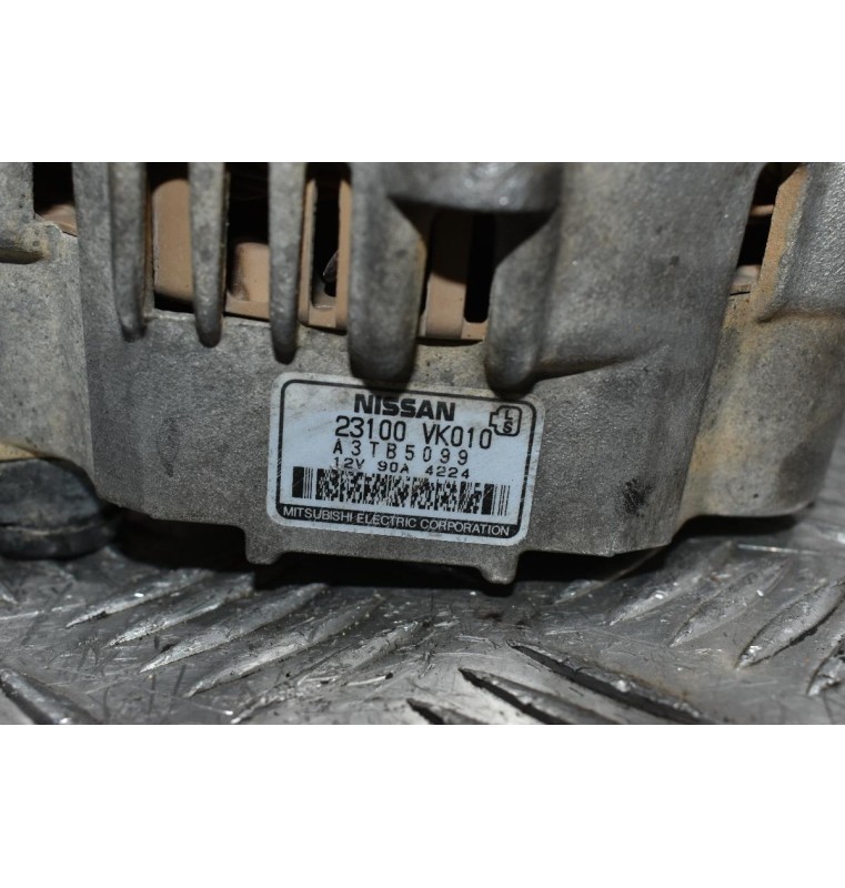 Δυναμό Nissan Navara D22 YD25 133PS 2001-2005 23100-VK010 90A