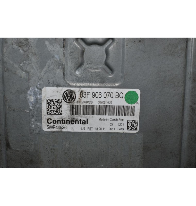Εγκέφαλος Volkswagen Polo 1.2 TSI CBZ 2005-2015 CONTINENTAL 03F906070BQ 5WP44636