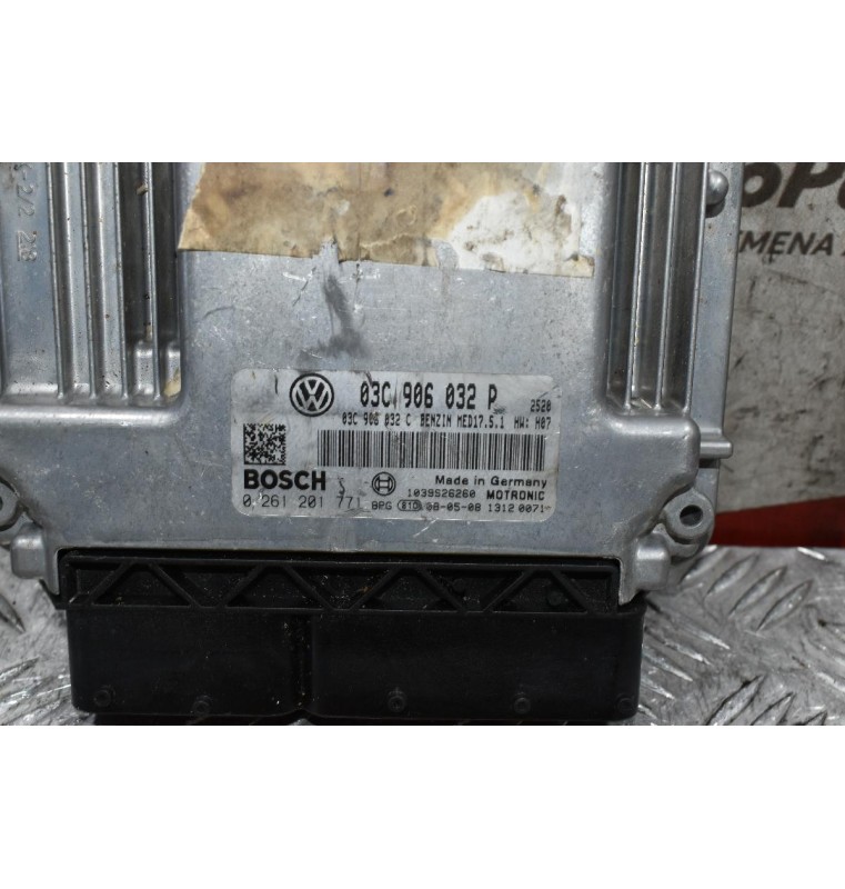 Εγκέφαλος Volkswagen Golf 1.4 TSI BLG 2006-2012 BOSCH 03C906032P MED17.5.1 0261201771