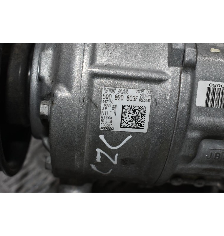 Κομπρεσέρ Aircondition Volkswagen Golf VII 1.4 TSI CZC 125ps 2013-2021 DENSO 500820803F