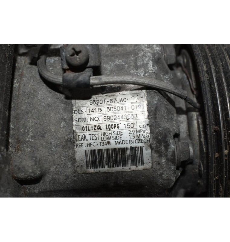 Κομπρεσέρ Aircondition Suzuki Grand Vitara F9QB264 1.9 DDIS 2005-2010 ZEXEL 95201-67JA0