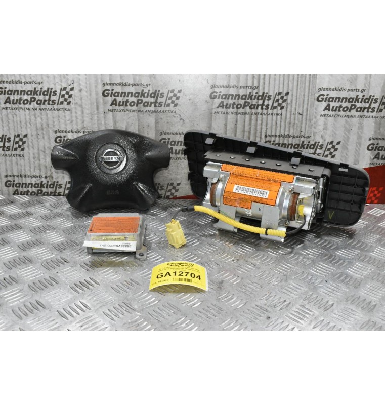 Σετ Αερόσακων Nissan Navara D22 2005-2010 28556VK300 (Χωρίς Ζώνες Ασφαλείας)