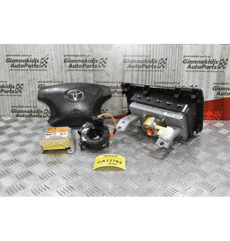 Σετ Αερόσακων Toyota Hilux KUN 25 2005-2012 89170-0K030 231000-3370 (Χωρίς Ζώνες Αφαλείας) Δεξιοτίμονο