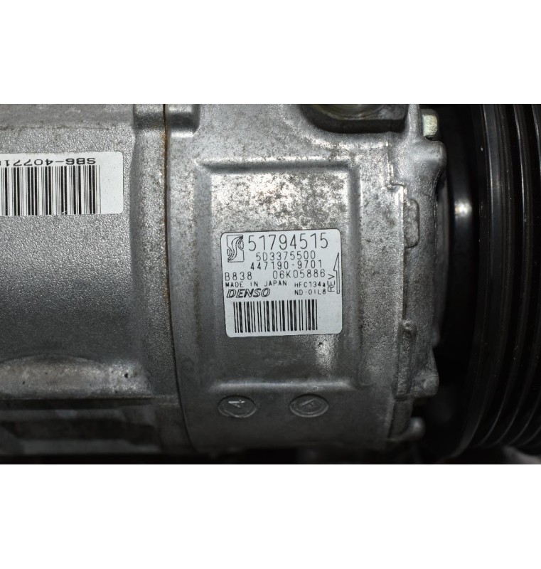Κομπρεσέρ Aircondition Fiat Grande Punto 199A8000 2005-2012 DENSO 51794515 447190-9701