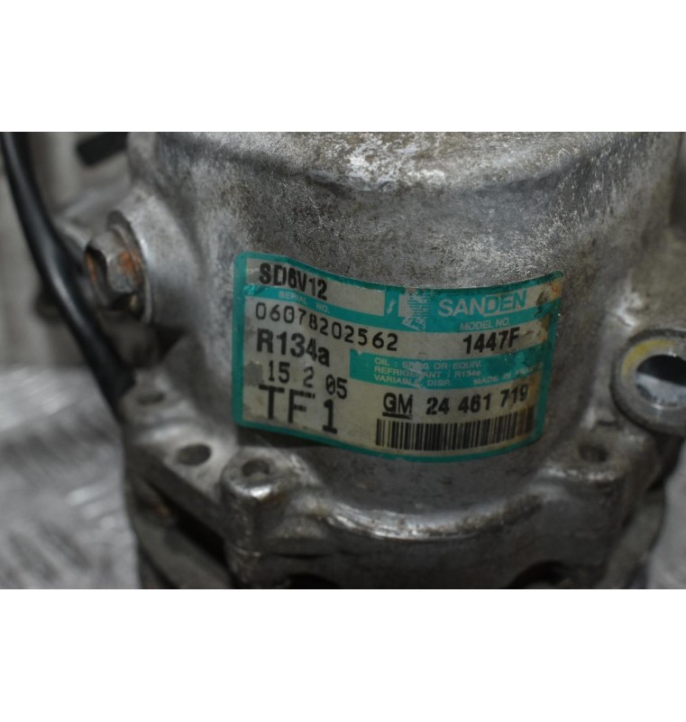 Κομπρεσέρ Aircondition Opel Corsa 1.4cc Z14XEP 2001-2008 SANDEN SD6V12 24461719 1447F