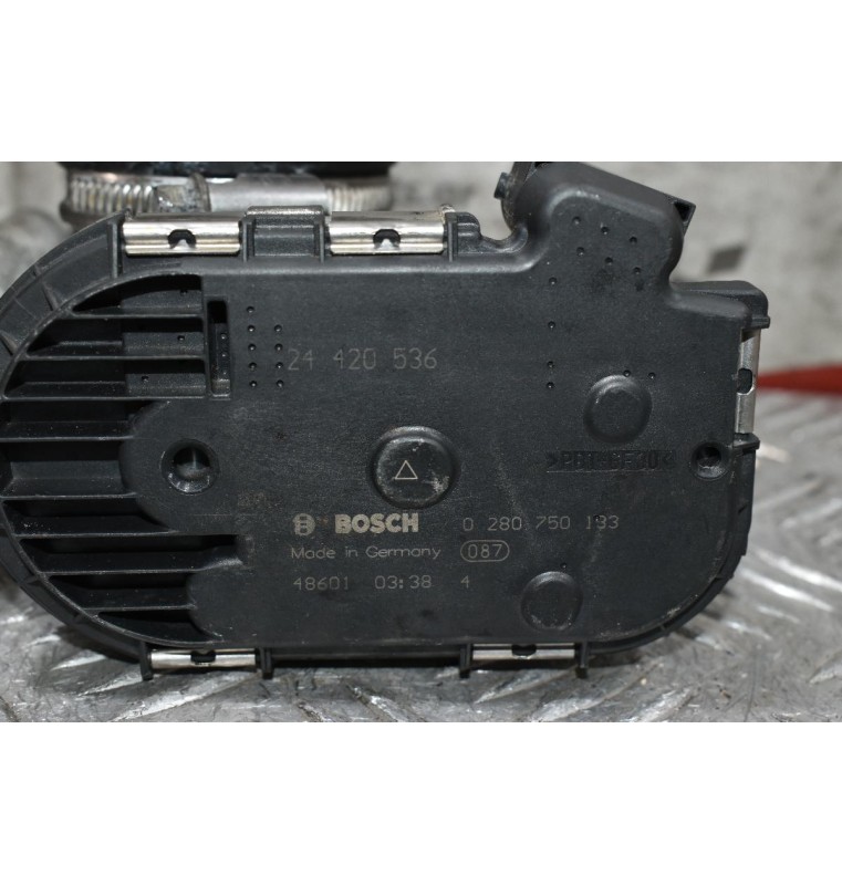 Πεταλούδα Γκαζιού Opel Corsa C 1.4 Z14XEP 2000-2007 0280750133 24420536