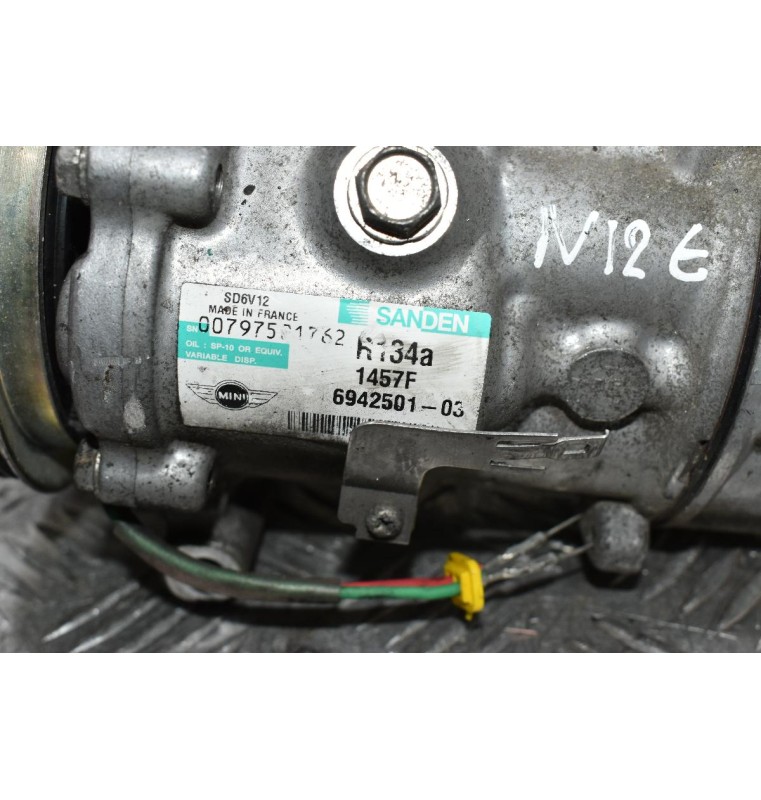 Κομπρεσέρ Aircondition Mini Cooper R56 N12E16AA 2006-2011 SANDEN 6942501-03