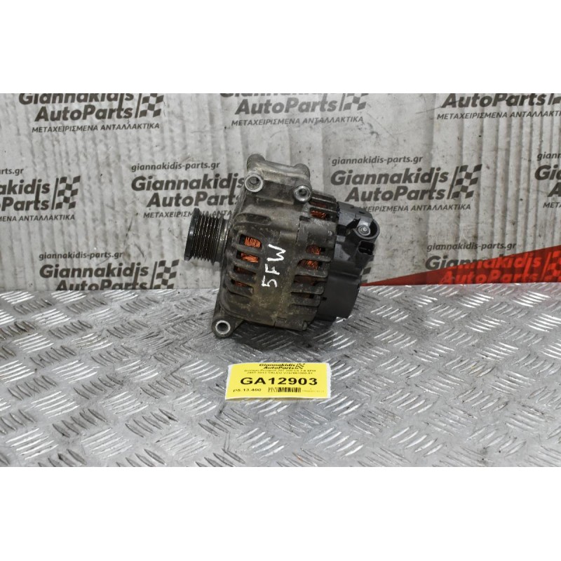 Δυναμό Citroen C4 1.6 2006-2013 V757651380-01 (Γνήσιος) (Mini Cooper / Clubman - Peugeot 207 / 308)