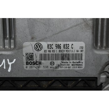 Εγκέφαλος Κινητήρα Volkswagen BMY 1.4TSI 2006-2012 BOSCH 03C906032C 0261201538 MED17.5.1