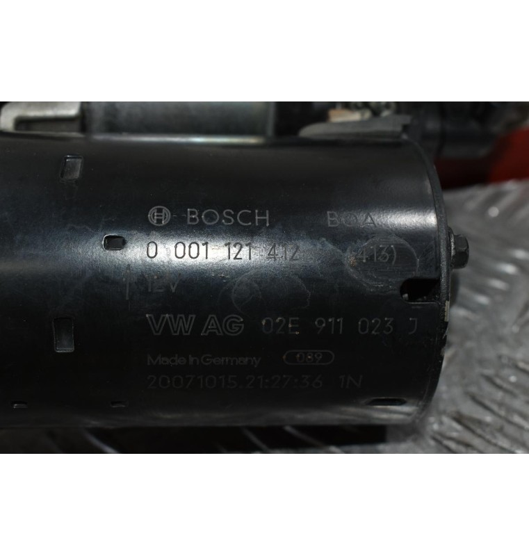 Μίζα Volkswagen Golf Jetta Passat Eos Scirocco 1.4 2.0 3.2 TSI TFSI 2004-2012 0001121412 02E911023J (Γνήσια) (Skoda Octavia Audi A3 TT TTS Seat Leon) BPY CCTA CBFA AXX BWA CCZ BMY CDMA CAV CBPA BLS