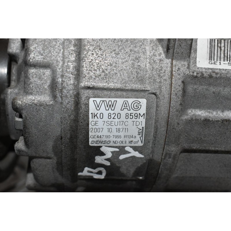 Κομπρεσέρ Aircondition Volkswagen Golf IV 1.4cc TSI BMY 2008-2013 DENSO 1Κ0820859Μ GE447190-7955