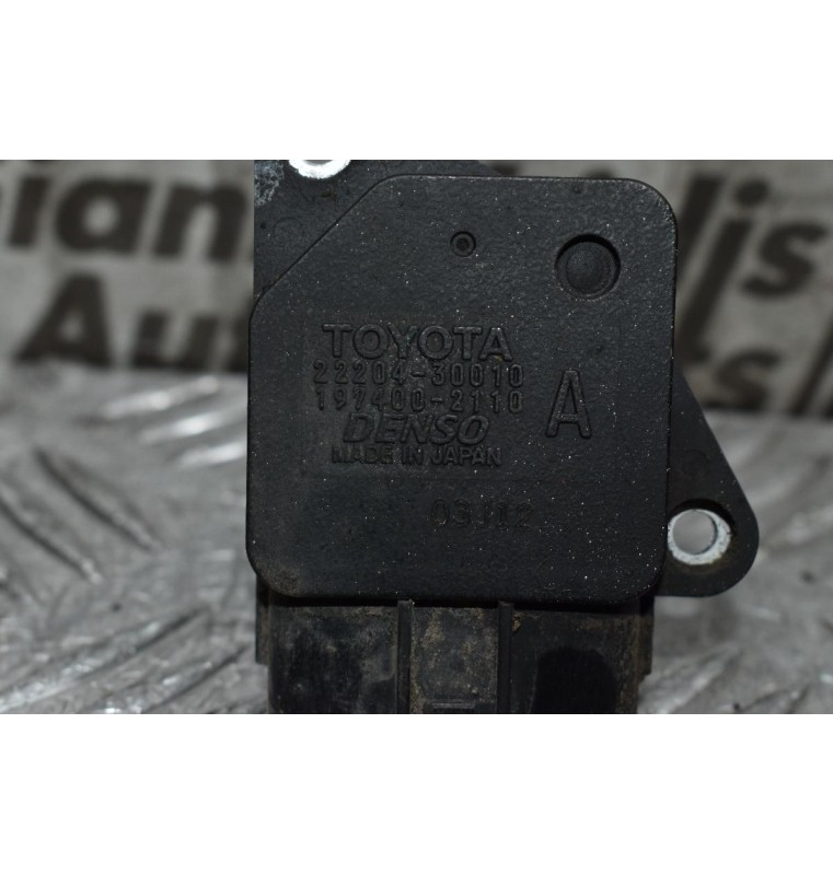 Μετρητής Μάζας Αέρα MAF Toyota Auris 2001-2009 (Γνήσιος) 22204-30010 197400-2110 (Corolla / Yaris / Rav4 / Dyna / Avensis / Hiace / Hilux)