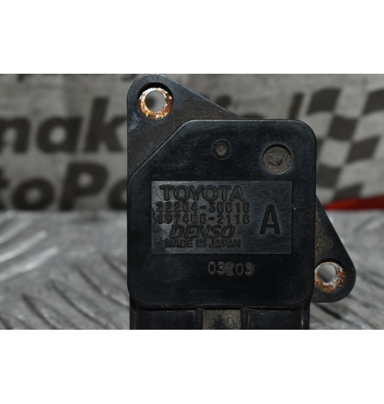 Μετρητής Μάζας Αέρα MAF Toyota Yaris 2001-2009 (Γνήσιος) 22204-30010 197400-2110 (Corolla / Auris / Rav4 / Dyna / Avensis / Hiace / Hilux)