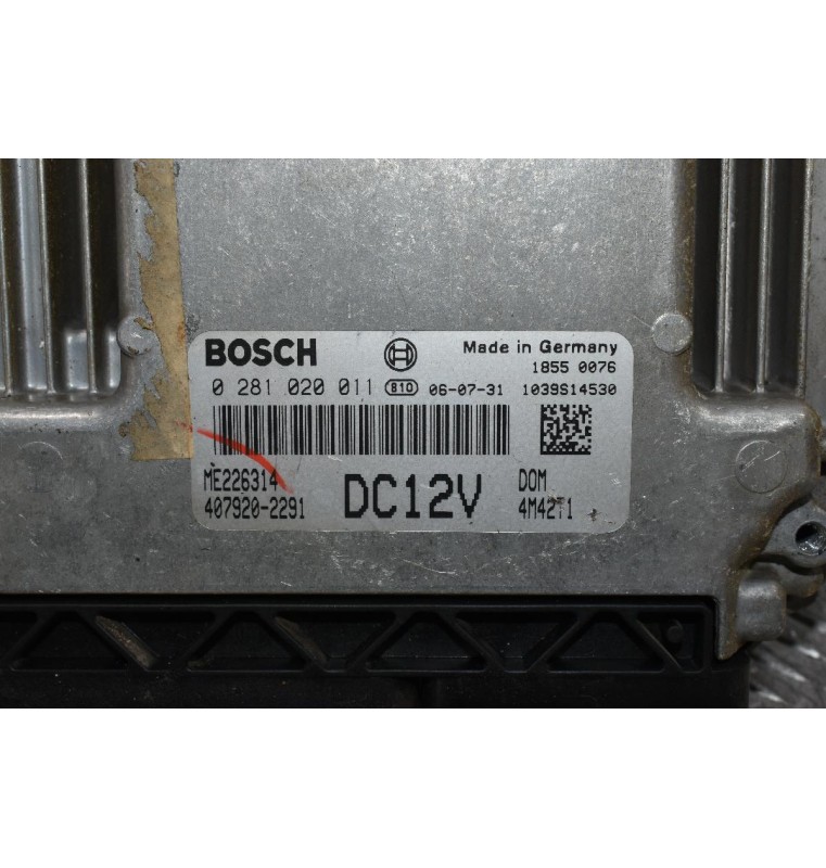 Εγκέφαλος Mitsubishi Canter 4M42 BOSCH DC12V 2000-2010 0281020011 ME226314 407920-2291