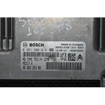 Εγκέφαλος Peugeot RCZ SF0210FJBB 2010-2015 BOSCH 9666325380 0261S04616 MED17.4