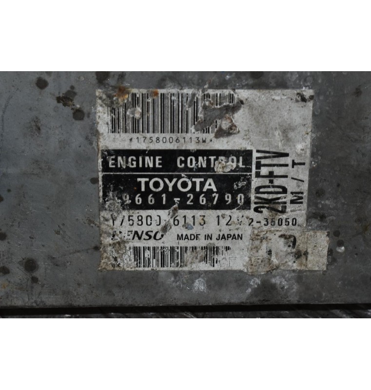 Εγκέφαλος Κινητήρα Toyota Hiace 2.5 D4D 2KD 2001-2010 DENSO 89661-26790 175800-6113