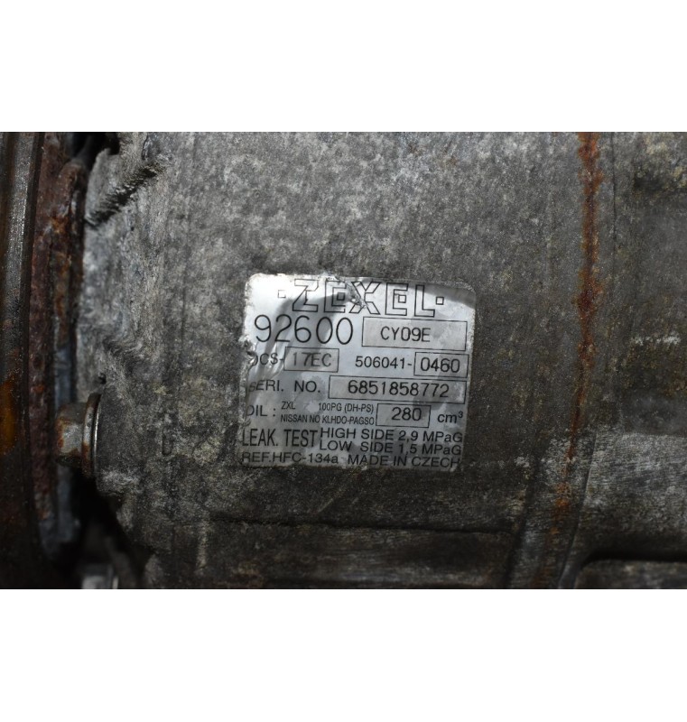 Κομπρεσέρ Aircondition - A/C Nissan Qashqai 2.0 MR20 2007-2012 92600-CY09E 506041-0460