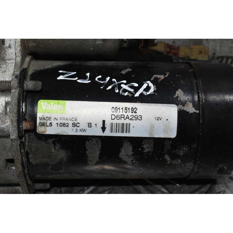 Μίζα Opel Corsa 1.2 Z14XEP 2000-2010 09115192 D6RA293