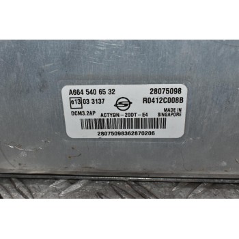 Εγκέφαλος SsangYong Actyon I 200 XDI 4WD 2006-2013 A6645406532 28075098