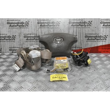 Σετ Αερόσακων Toyota Hilux KUN 2005-2012 BOSCH 89170-0K040 (Χωρίς Αερόσακο Συνοδηγού)