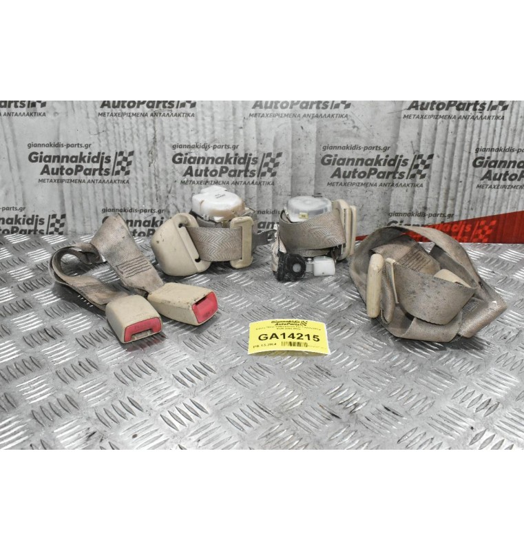 Ζώνες Πίσω Καθισμάτων Σετ Toyota Hilux KUN 2005-2015